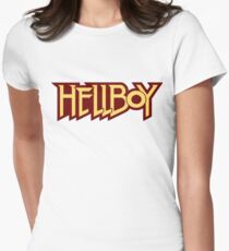 HellBoy Logo Women's Fitted T-Shirt