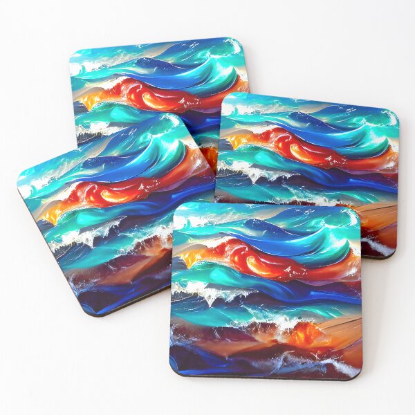 Item preview, Ocean Waves Painting designed and sold by bradm50.