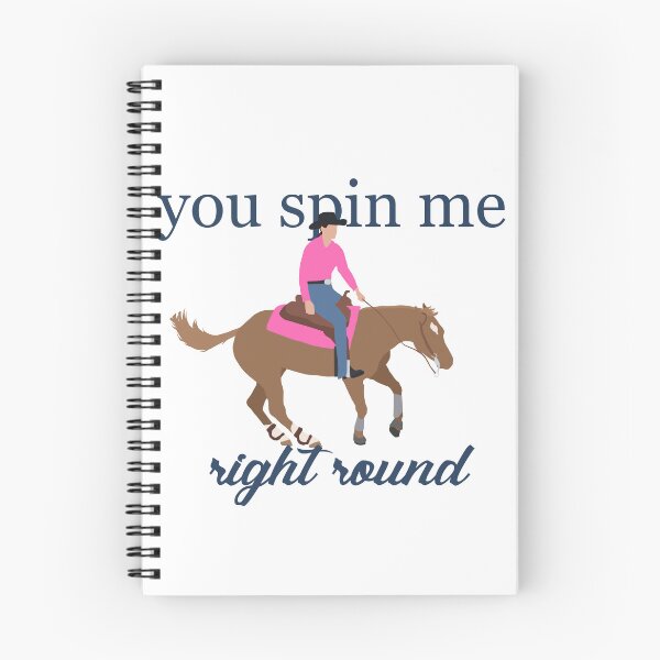 Item preview, You Spin Me Right Round - Reining Horse Spinning designed and sold by Chaylynn Smith.