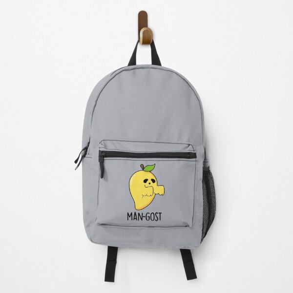 Item preview, Man-gost Halloween Funny Mango Fruit Ghost Puns designed and sold by punnybone.