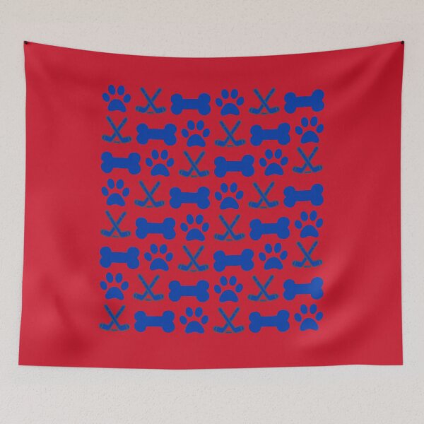 Item preview, Rangers Hockey Dog red designed and sold by cmd-art.