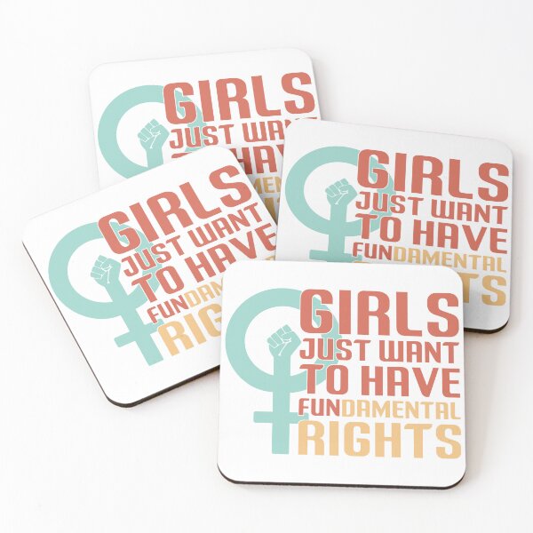 Item preview, Girls Just Want to Have Fundamental Rights designed and sold by AseMeditation.