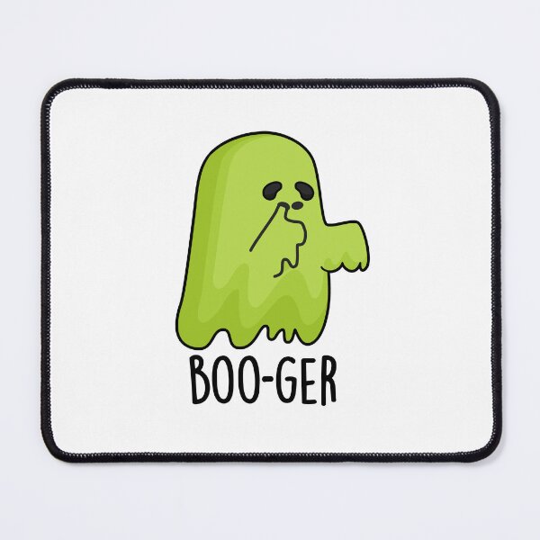 Item preview, Boo-ger Halloween  Funny Booger Ghost Puns  designed and sold by punnybone.