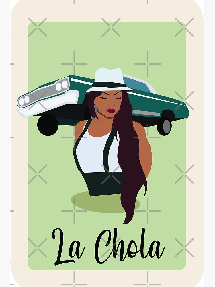 Lámina rígida for Sale con la obra «Tarjeta de Loteria La Chola