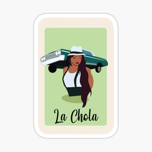 La Chola Loteria Card Sticker For Sale By Briaannaaa24 Redbubble