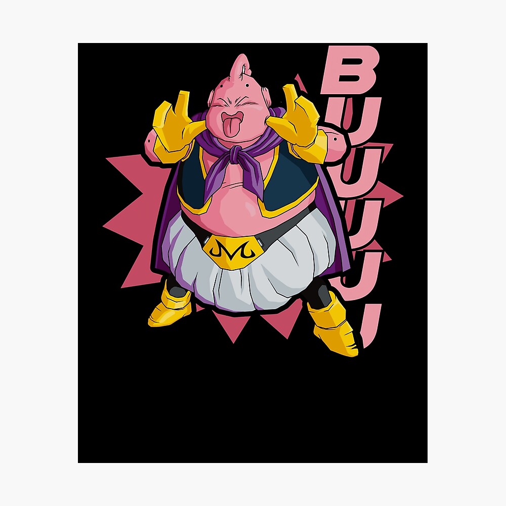 People Call Me Animal Chubby Majin Buu Retro Vintage Poster for