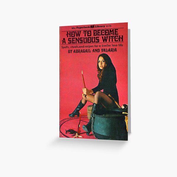 Vista previa del artículo con la obra «cómo convertirse en una bruja sensual», diseñado y vendido por keithrusselli.