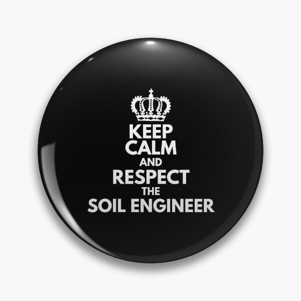 Item preview, Keep Calm And Respect The Soil Engineer designed and sold by ProtonProject.