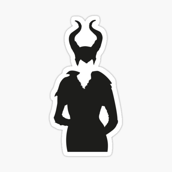 Maleficent Sticker For Sale By Rustvogle8 Redbubble