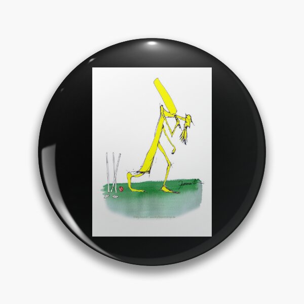 Item preview, Aussie Cricket Old Father Time Tony Fernandes Sticker designed and sold by felyn3gloria.