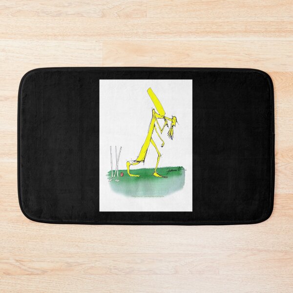 Item preview, Aussie Cricket Old Father Time Tony Fernandes Sticker designed and sold by felyn3gloria.