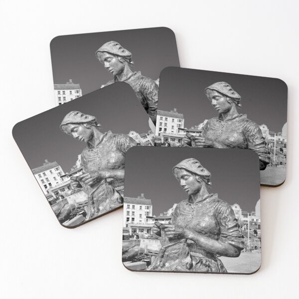 Item preview, Bridlington Gansey Girl Monochrome  designed and sold by Alisonchambers2.