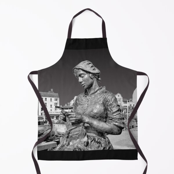 Item preview, Bridlington Gansey Girl Monochrome designed and sold by Alisonchambers2.