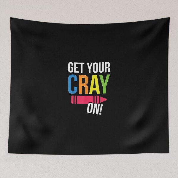 Item preview, Get Your Cray On - Kindergarten - Back To School T-Shirt designed and sold by BaseLance.