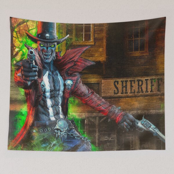 Item preview, Gunslinger Spawn  designed and sold by Trouble  Posters.