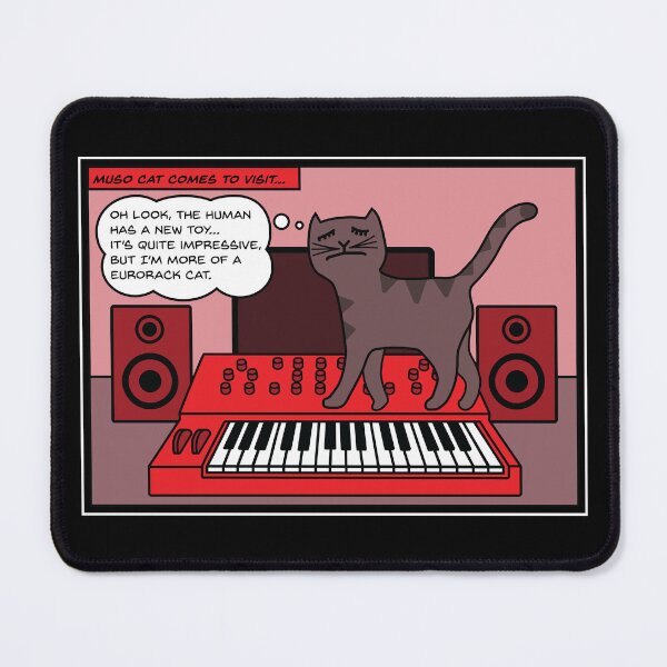 Item preview, Synth Cat Red designed and sold by AtomicMalibu.
