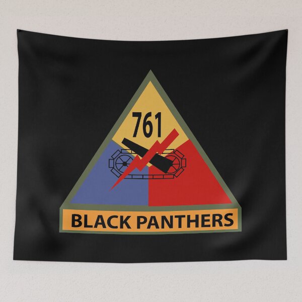 Item preview, Army - 761st Tank Battalion SSI w Name Tape designed and sold by Military Insignia Products.