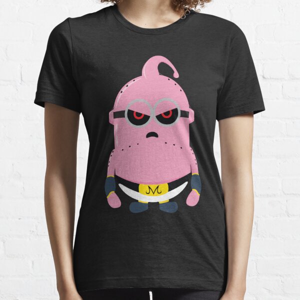 Camiseta T-Shirt Dragon Ball Majin Boo Versão Magro Algodão - Rosa