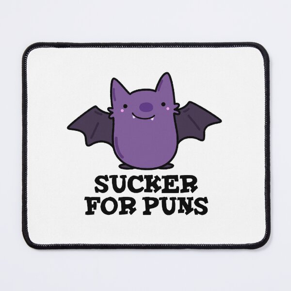 Item preview, Sucker For Puns Funny Baby Bat Puns designed and sold by punnybone.