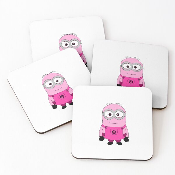 Item preview, pink minion designed and sold by Lauren Kessler.