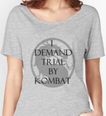 Trial by Kombat Women's Relaxed Fit T-Shirt