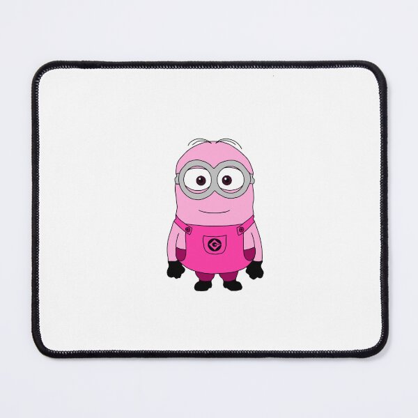 Item preview, pink minion designed and sold by Lauren Kessler.