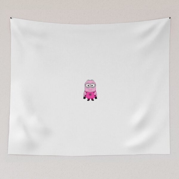 Item preview, pink minion designed and sold by Lauren Kessler.