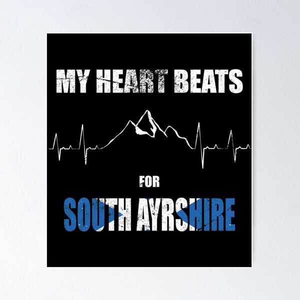 Item preview, Scotland Heartbeat South Ayrshire Essential T-Shirt designed and sold by gloria1os.