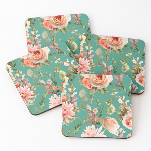 Item preview, Vintage cottagecore rose flower floral pattern designed and sold by PG Illustration.
