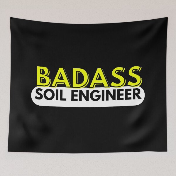Item preview, Badass Soil Engineer designed and sold by ProtonProject.