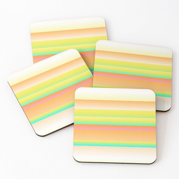 Item preview, Soft autumn colors striped | light autumn colors stripes designed and sold by lausn.
