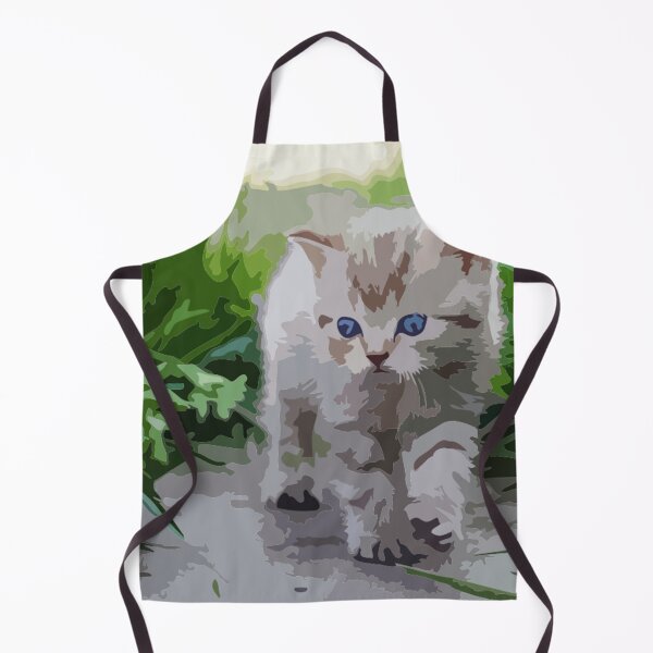 Item preview, American Shorthair Kitten Digital Painting designed and sold by Positive Lad.