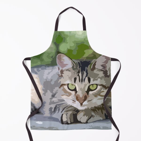 Item preview, American Shorthair Cat Digital Painting designed and sold by Positive Lad.