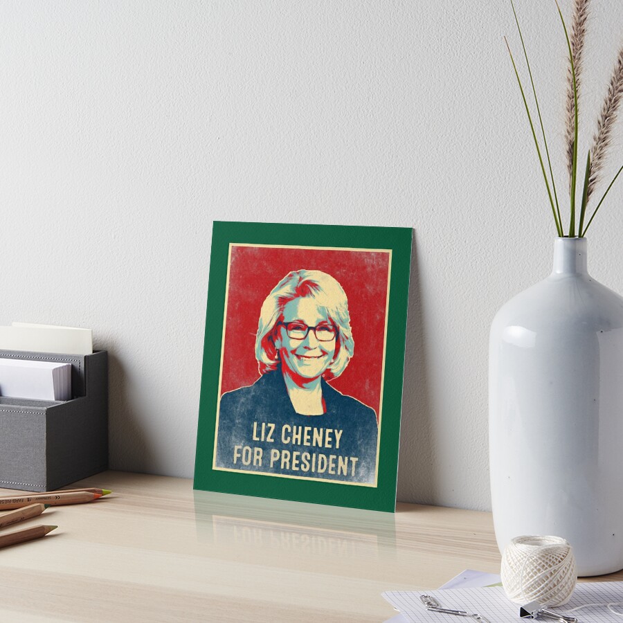 "Liz Cheney 2024 For President " Art Board Print for Sale by