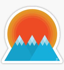The Mountains Are Calling Sticker