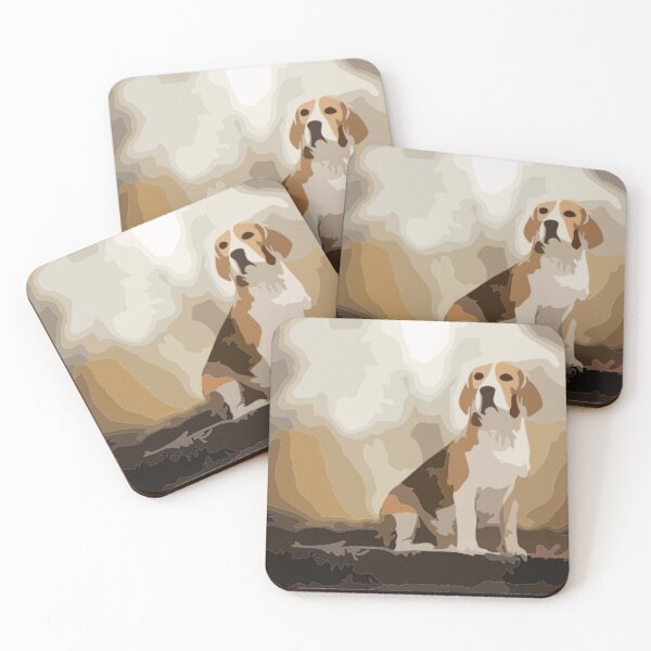 Item preview, Cute Beagle Digital Painting designed and sold by Positive Lad.