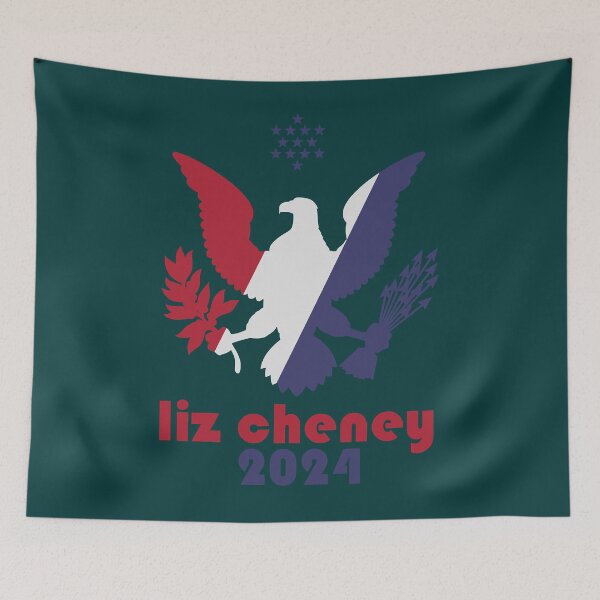Artikelvorschau, Liz Cheney 2024 zum Präsidenten entworfen und verkauft von Graciesfineg.
