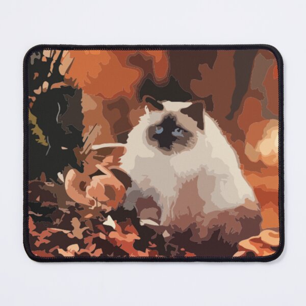 Item preview, Birman Cat Digital Painting designed and sold by Positive Lad.