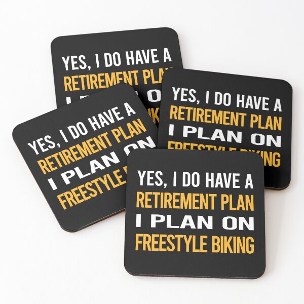 Item preview, My Retirement Plan Freestyle Biking designed and sold by shannonim7t.