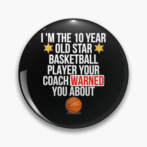 Item preview, 10 Year Old Basketball Star Player Classic T-Shirt designed and sold by ayeshadanaqws.