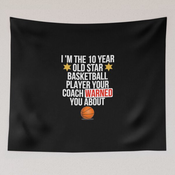 Item preview, 10 Year Old Basketball Star Player Classic T-Shirt designed and sold by ayeshadanaqws.