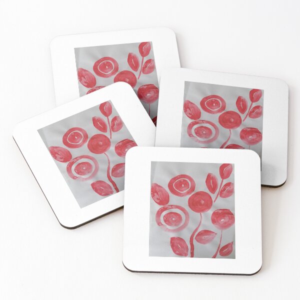 Item preview, Painting art design in red color  designed and sold by Nature  Nblossom.