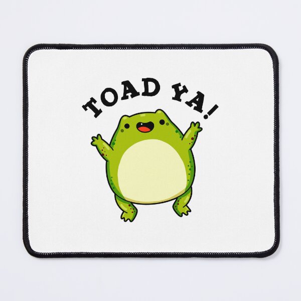 Item preview, Toad Ya Funny Frog Puns  designed and sold by punnybone.