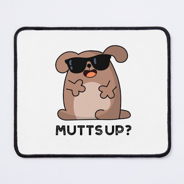 Item preview, Mutts Up Funny Doggie Puns  designed and sold by punnybone.