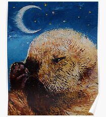 Sea Otter Pup Poster