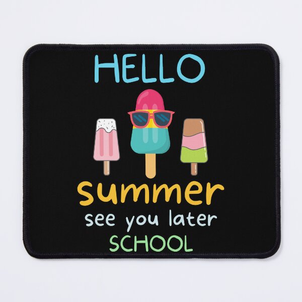 Item preview, Hello Summer Later School Ice Cream Popsicle designed and sold by pixelone.