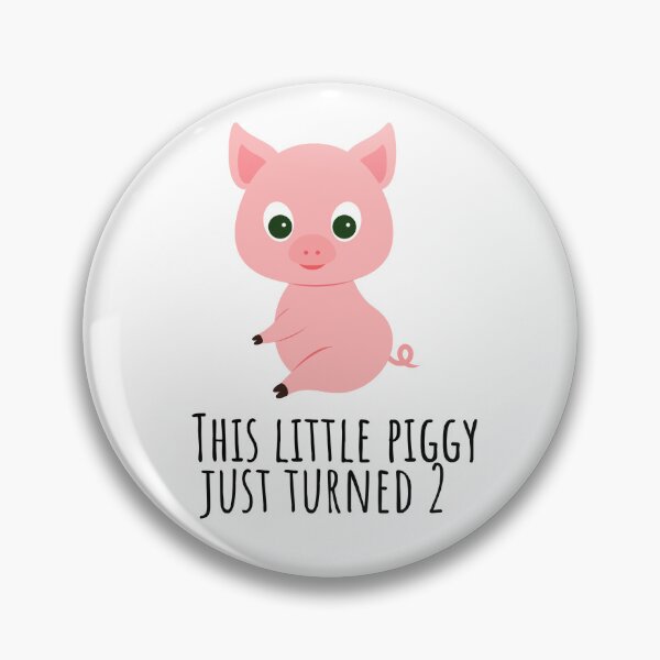 Item preview, 2nd Birthday Pig design designed and sold by Stephanndesigns.