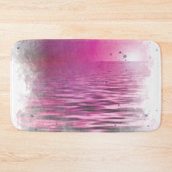 Item preview, Lake Sunset - Watercolor Painting  designed and sold by Unaiza Khalid.