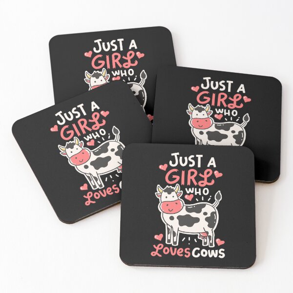 Item preview, Just A Girl Who Loves Cows Funny Farmer designed and sold by Xtjjae.