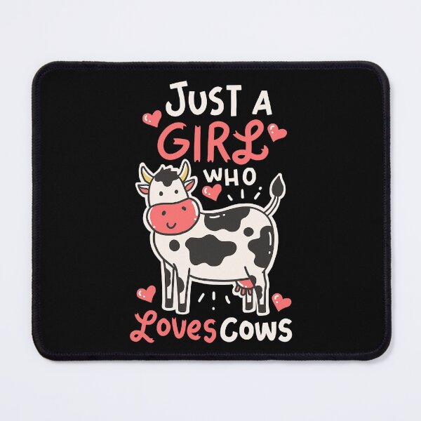 Item preview, Just A Girl Who Loves Cows Funny Farmer designed and sold by Xtjjae.